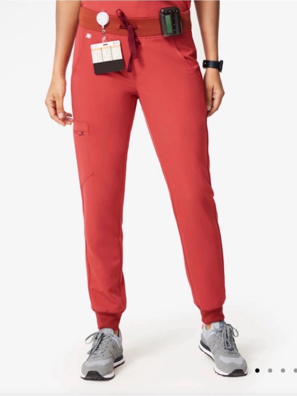 Figs Zamora Jogger Scrub Pant Clay Size XS Regular